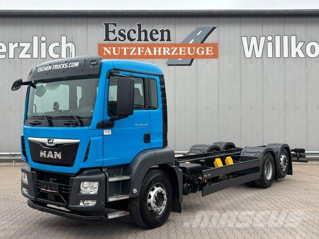 MAN TGS 26.420 6x2-4 LL*Lenk*Lift*Voll-Luft*Klima شاحنات ذات هيكل صندوقي