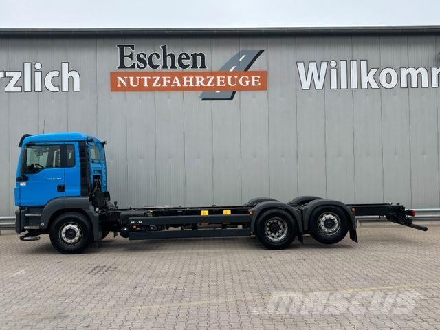 MAN TGS 26.420 6x2-4 LL*Lenk*Lift*Voll-Luft*Klima شاحنات ذات هيكل صندوقي