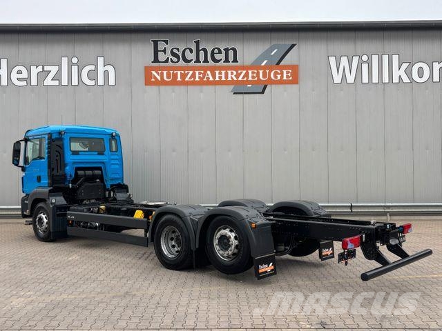 MAN TGS 26.420 6x2-4 LL*Lenk*Lift*Voll-Luft*Klima شاحنات ذات هيكل صندوقي