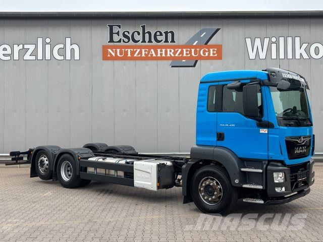 MAN TGS 26.420 6x2-4 LL*Lenk*Lift*Voll-Luft*Klima شاحنات ذات هيكل صندوقي