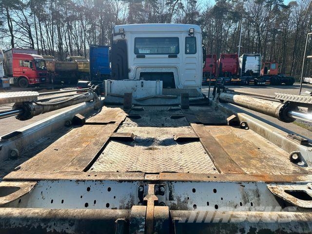 MAN TGS 26.420 6x2 BL MEILLER AK12 Absetzer Lastväxlare med kabellift