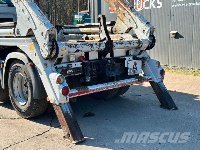 MAN TGS 26.420 6x2 BL MEILLER AK12 Absetzer Lastväxlare med kabellift