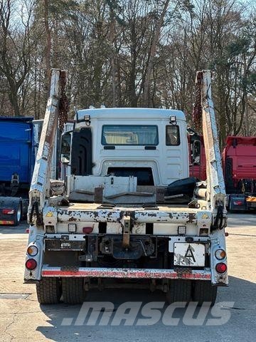 MAN TGS 26.420 6x2 BL MEILLER AK12 Absetzer Lastväxlare med kabellift