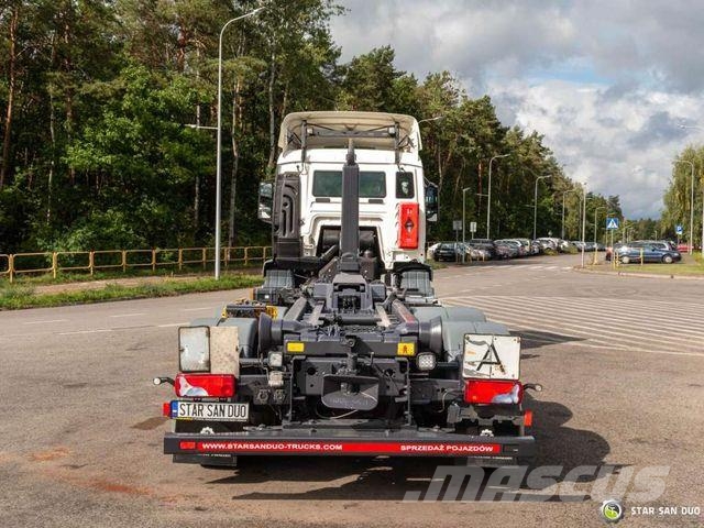 MAN Tgs 26.420 6x2 Meiller Rs 21.70 Hooklift Vrachtwagen met containersysteem