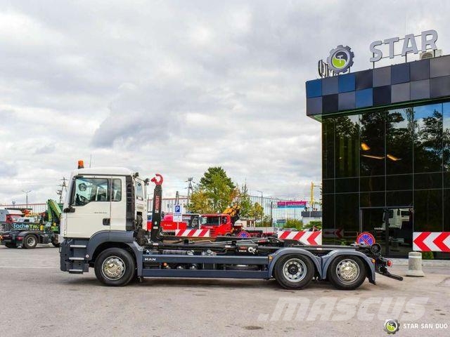MAN TGS 26.430 6x2 HIAB MULTILIFT Optima 20S59 Hook lift trucks