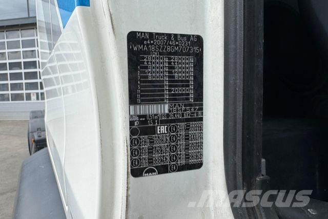 MAN TGS 26.440 6x2 شاحنات بمقصورة وهيكل