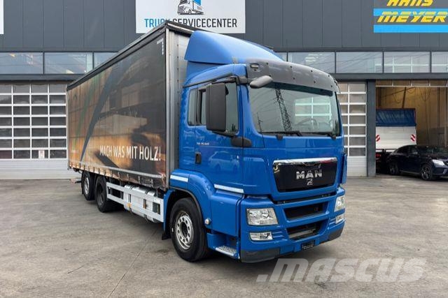 MAN TGS 26.440 6x2 Lastbil - Gardin
