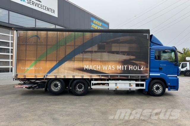 MAN TGS 26.440 6x2 Lastbil - Gardin
