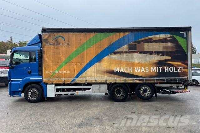 MAN TGS 26.440 6x2 Lastbil - Gardin