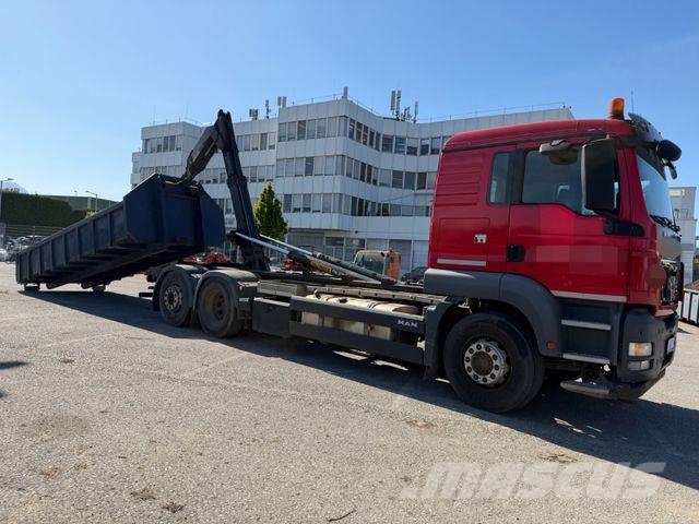 MAN TGS 26.440 6x2-2 BL EEV BLATT LUFT HINTEN GELENK Камиони с кран с кука