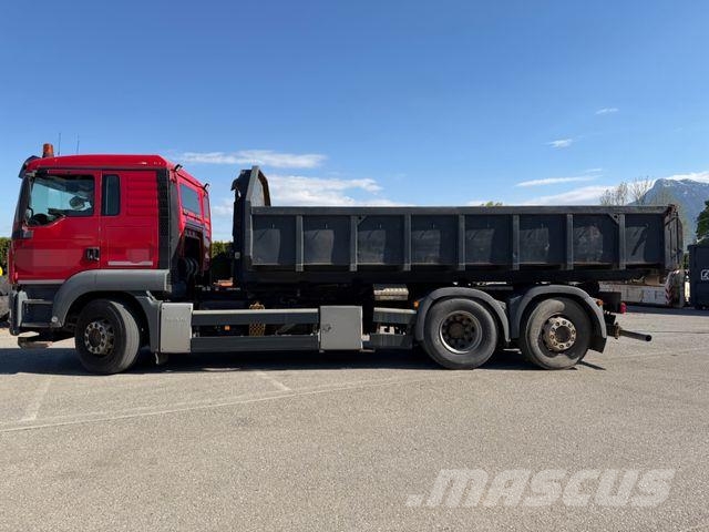 MAN TGS 26.440 6x2-2 BL EEV BLATT LUFT HINTEN GELENK Камиони с кран с кука