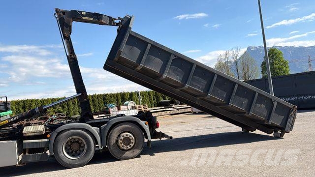 MAN TGS 26.440 6x2-2 BL EEV BLATT LUFT HINTEN GELENK Камиони с кран с кука