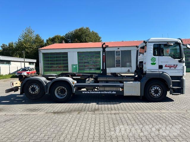 MAN TGS 26.440 / 6x2-4 / Hiab XR21S59 Abrollkipper
