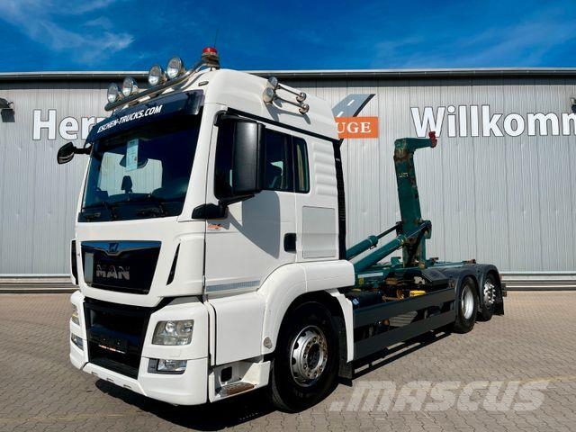 MAN TGS 26.440 6x2-4*MEILLER RK 20.65*Funk*Lenkachse Φορτηγά ανατροπή με γάντζο