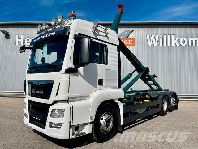 MAN TGS 26.440 6x2-4*MEILLER RK 20.65*Funk*Lenkachse Φορτηγά ανατροπή με γάντζο