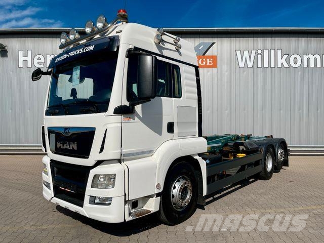 MAN TGS 26.440 6x2-4*MEILLER RK 20.65*Funk*Lenkachse Φορτηγά ανατροπή με γάντζο