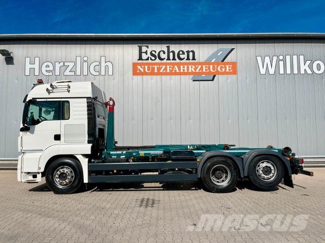 MAN TGS 26.440 6x2-4*MEILLER RK 20.65*Funk*Lenkachse Φορτηγά ανατροπή με γάντζο