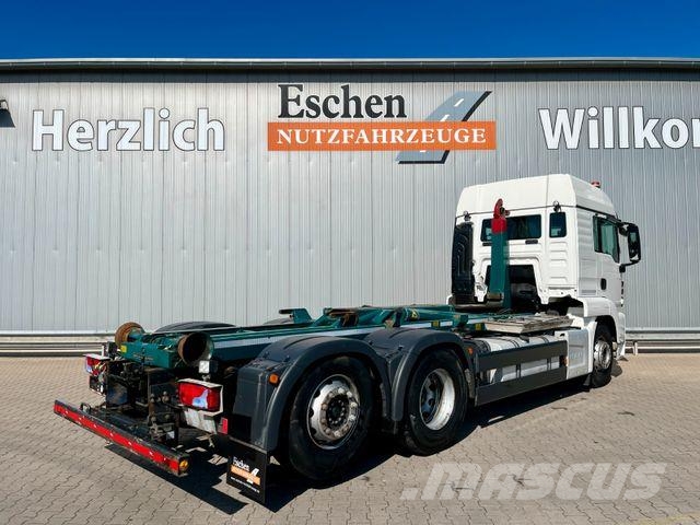 MAN TGS 26.440 6x2-4*MEILLER RK 20.65*Funk*Lenkachse Φορτηγά ανατροπή με γάντζο