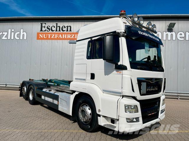 MAN TGS 26.440 6x2-4*MEILLER RK 20.65*Funk*Lenkachse Φορτηγά ανατροπή με γάντζο