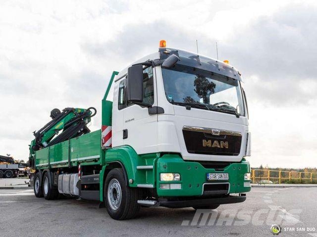 MAN TGS 26.440 6x2 PALFINGER PK 48002 EH Crane Winc Автокранове