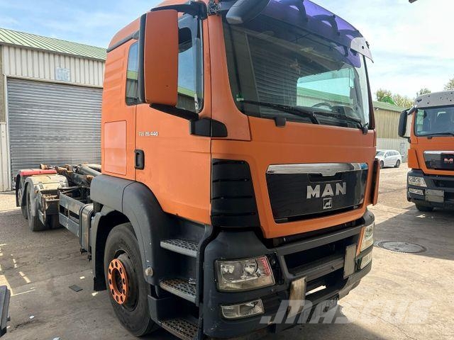 MAN TGS 26.440 6X2 RETARDER LIFT LENK ACHSE Chassis met cabine