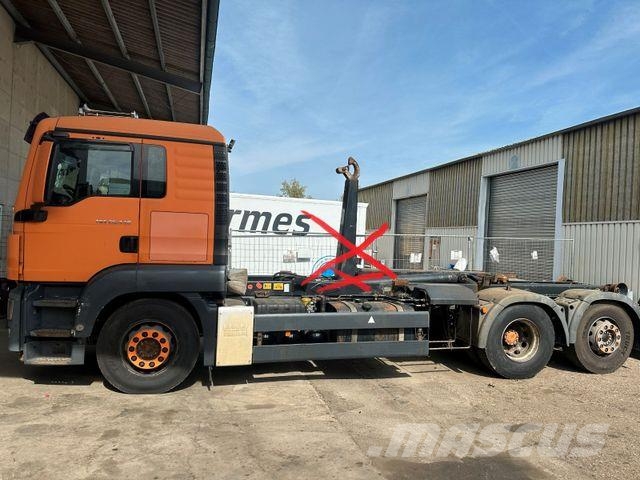 MAN TGS 26.440 6X2 RETARDER LIFT LENK ACHSE Chassis met cabine