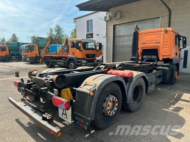 MAN TGS 26.440 6X2 RETARDER LIFT LENK ACHSE Chassis met cabine