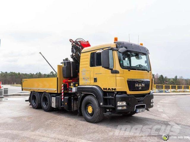 MAN TGS 26.440 6x4 FASSI F310CXP Crane Fifth Wheel Prime Movers