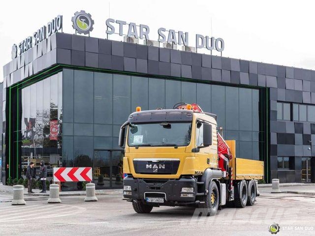 MAN TGS 26.440 6x4 FASSI F310CXP Crane Fifth Wheel Prime Movers