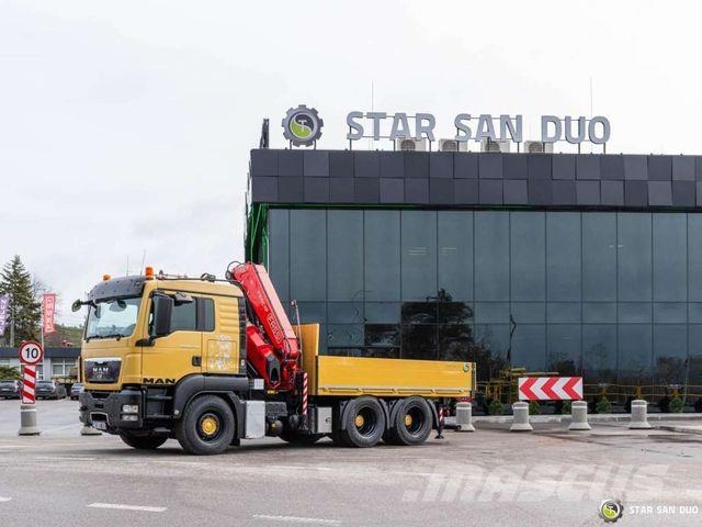 MAN TGS 26.440 6x4 FASSI F310CXP Crane Fifth Wheel Prime Movers