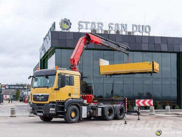 MAN TGS 26.440 6x4 FASSI F310CXP Crane Fifth Wheel Prime Movers
