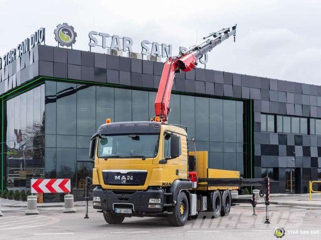 MAN TGS 26.440 6x4 FASSI F310CXP Crane Fifth Wheel Prime Movers