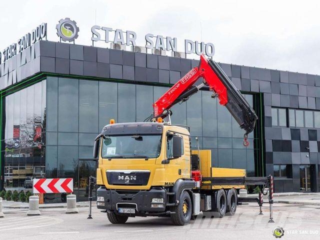 MAN TGS 26.440 6x4 FASSI F310CXP Crane Fifth Wheel Prime Movers