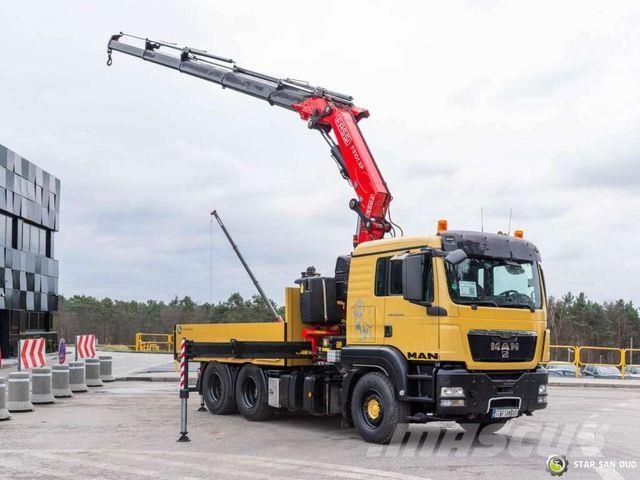 MAN TGS 26.440 6x4 FASSI F310CXP Crane Fifth Wheel Prime Movers
