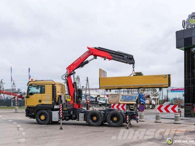 MAN TGS 26.440 6x4 FASSI F310CXP Crane Fifth Wheel Prime Movers