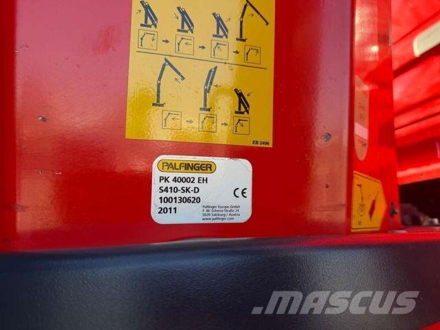 MAN TGS 26.440 6x4 Palfinger PK 40002 Fly Jib Winch Vlačilci