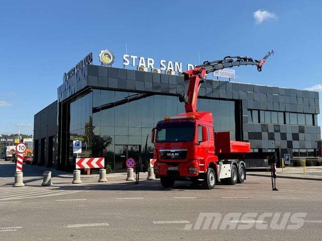 MAN TGS 26.440 6x4 Palfinger PK 40002 Fly Jib Winch Vlačilci
