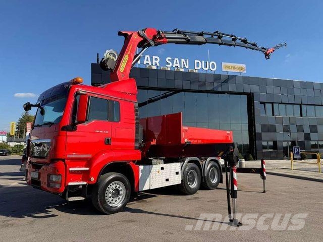 MAN TGS 26.440 6x4 Palfinger PK 40002 Fly Jib Winch Vlačilci