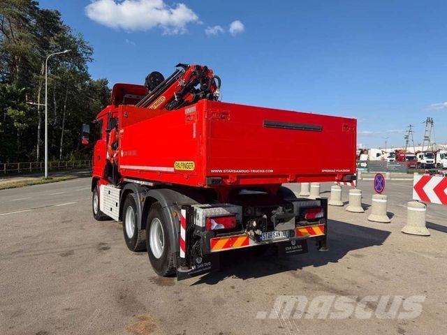 MAN TGS 26.440 6x4 Palfinger PK 40002 Fly Jib Winch Vlačilci