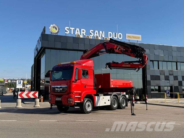 MAN TGS 26.440 6x4 Palfinger PK 40002 Fly Jib Winch Vlačilci