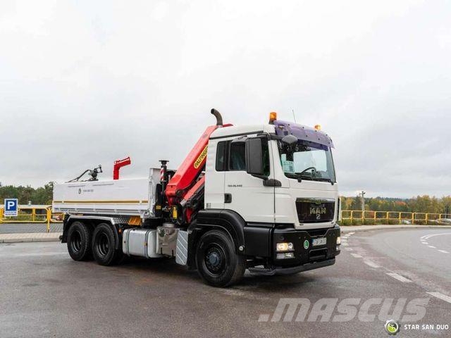 MAN TGS 26.440 6x6H PALFINGER PK 23002 SH Crane Kra Crane trucks