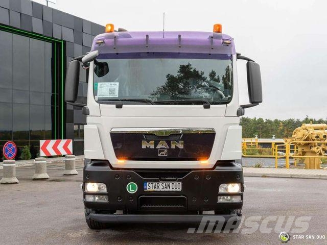 MAN TGS 26.440 6x6H PALFINGER PK 23002 SH Crane Kra Kipper