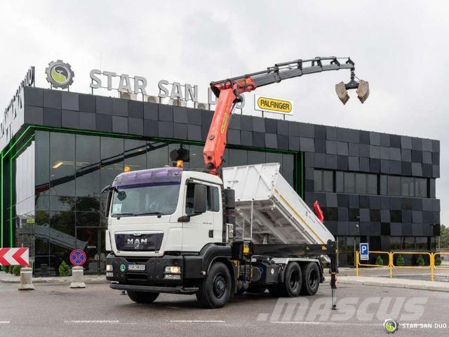 MAN TGS 26.440 6x6H PALFINGER PK 23002 SH Crane Kra Crane trucks