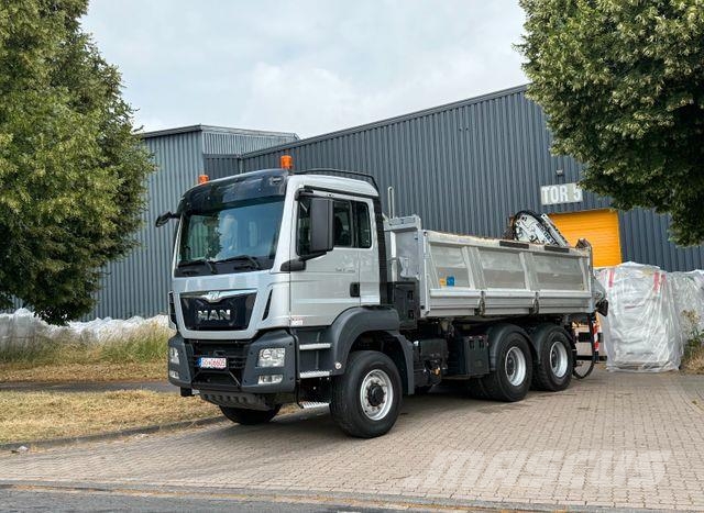 MAN TGS 26.440 - abnehmbarer Heckkran - 6x6 - EURO6 Автокрани