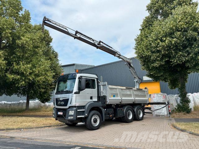 MAN TGS 26.440 - abnehmbarer Heckkran - 6x6 - EURO6 Автокрани