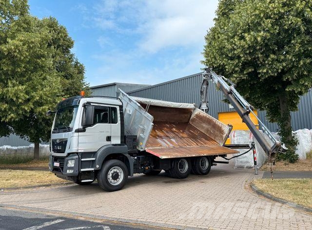 MAN TGS 26.440 - abnehmbarer Heckkran - 6x6 - EURO6 Автокрани