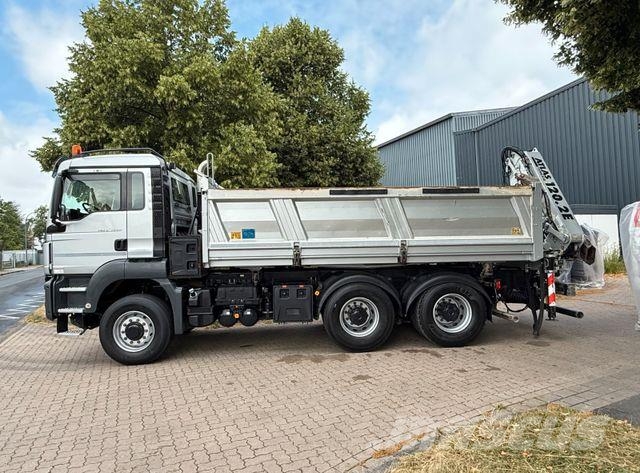 MAN TGS 26.440 - abnehmbarer Heckkran - 6x6 - EURO6 Автокрани