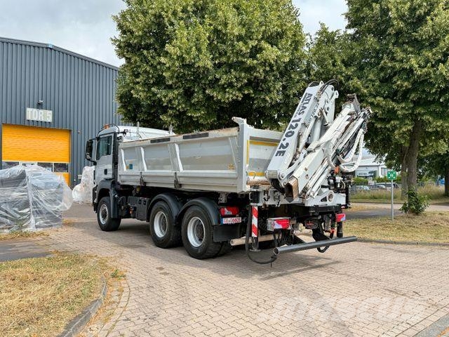 MAN TGS 26.440 - abnehmbarer Heckkran - 6x6 - EURO6 Автокрани