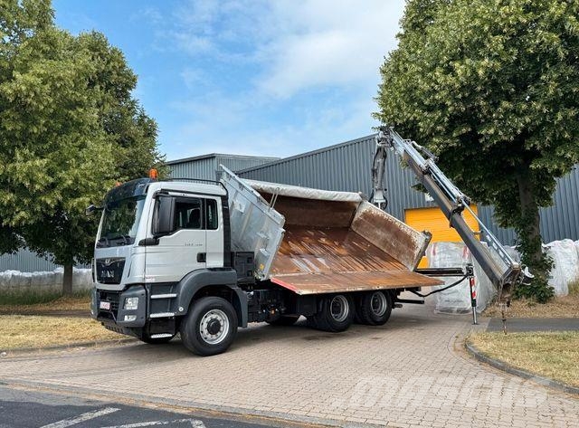 MAN TGS 26.440 - abnehmbarer Heckkran - 6x6 - EURO6 Tipper trucks