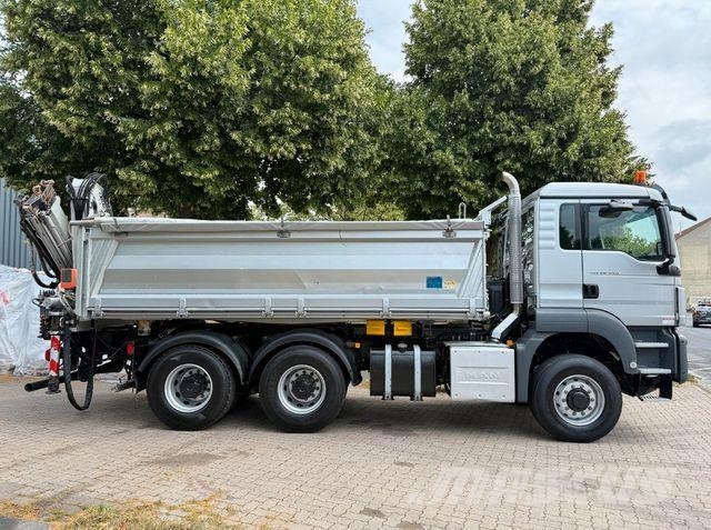 MAN TGS 26.440 - abnehmbarer Heckkran - 6x6 - EURO6 Tipper trucks